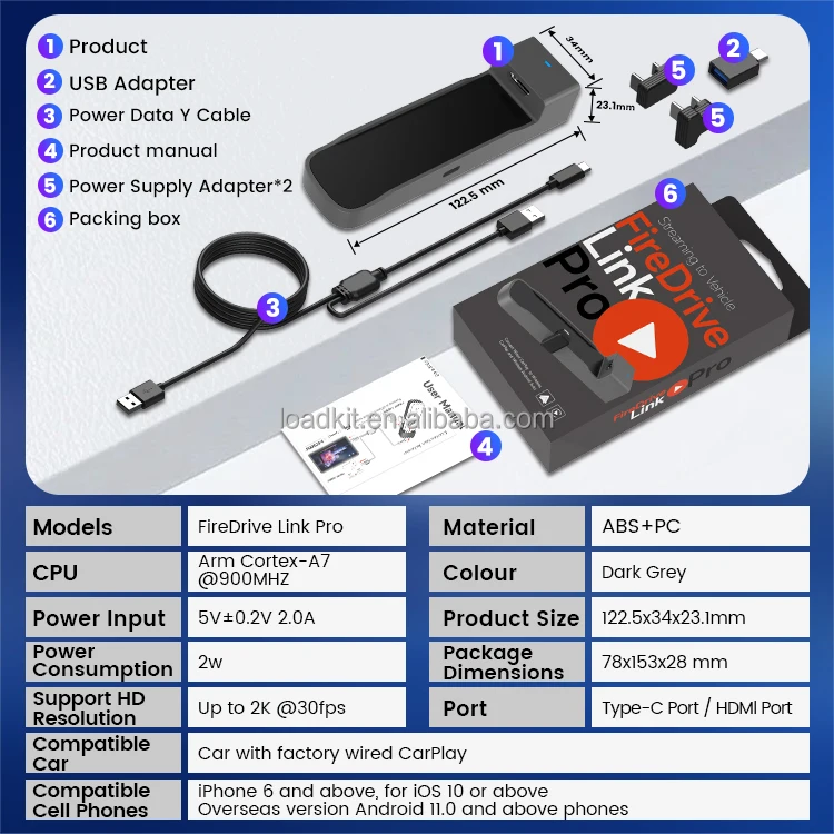 Carlinkit Firedrive Link Pro - Upgrade Your Car's Entertainment