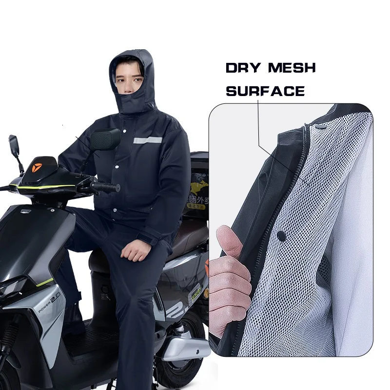 that allow for long-term outdoor work cycling raincoat and travel Customized rain coat