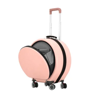 Fashion Women Trolley Suitcase Travel Bag With ABS+PC Material Luggage TSA Lock Bag Suitcase