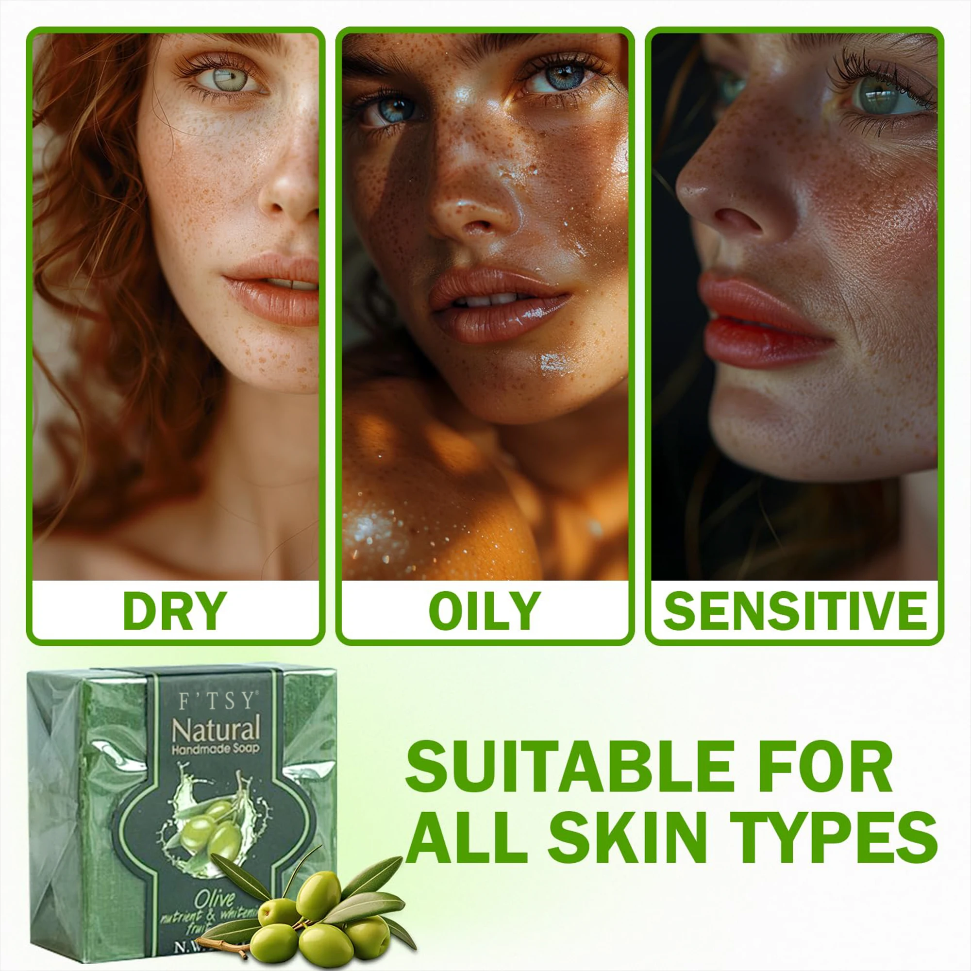 Super Moisturizing Bar Soap Handmade Soap Deep Moisturizing and Nourishing Olive Oil Soap