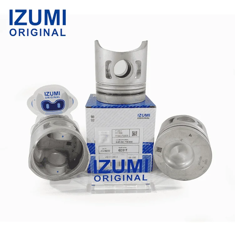 IZUMI ORIGINAL 6D31T ME012858 ME997458 Piston Kit for Mitsubishi Engine Replacement Spare Parts