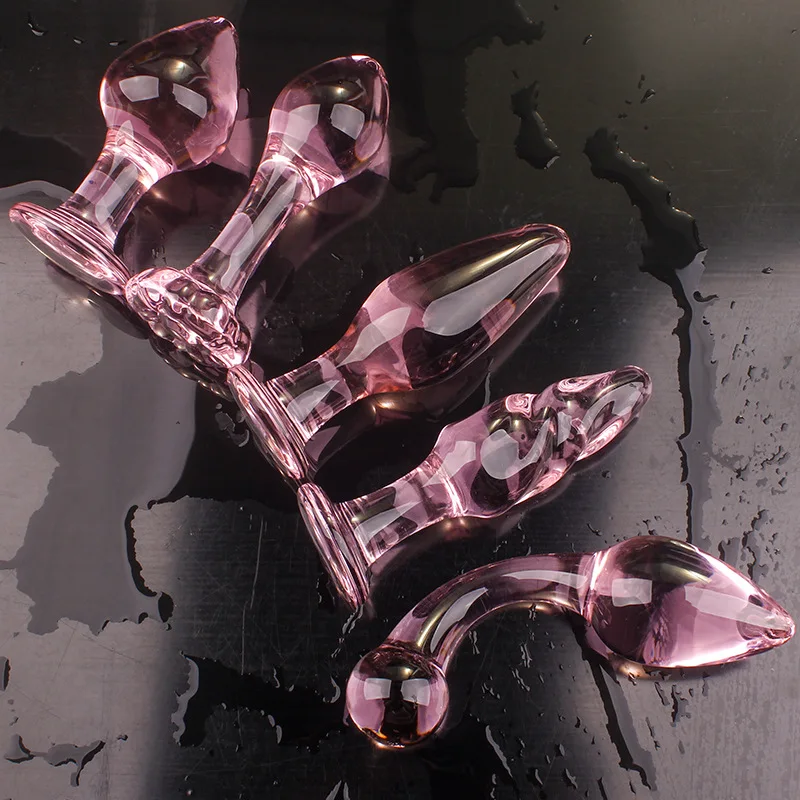 Rosa Kristall Analplug-Set Pyrex-Glas Analdildo Kugel Perle Pseudo-Penis Weibliches Masturbations-Sexspielzeug-Kit fr Erwachsene Frauen Mnner Rosa Kristall Analplug-Set Pyrex-Glas Analdildo Kugel Perle Pseudo-Penis Weibliches Masturbations-Sexspielzeug-Kit fr Erwachsene Frauen Mnner
