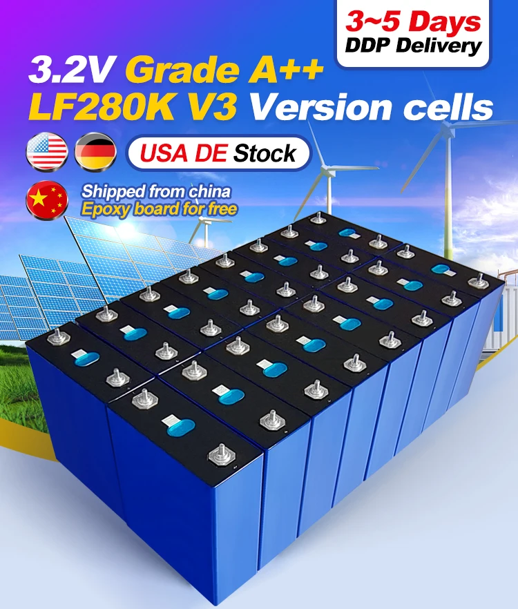 Eu Lf280k 300ah Lifepo4 Battery 310ah 3.2v Lifepo4 Battery Cell ...