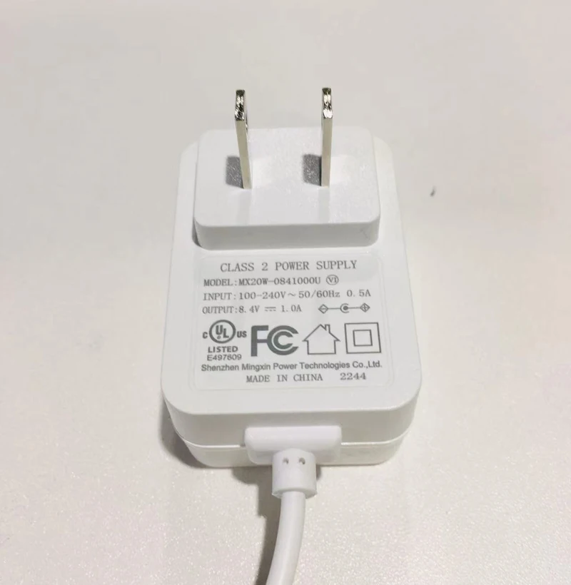 AC DCアダプター 8.4V 1A プリンター用 Zebra QLN320 RW220 7.4V 2A