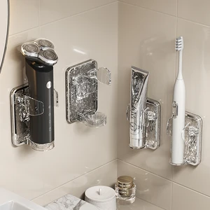 Heavy Duty Plastic Water Ripple Large Commodity Shelf  Storage Holder Kitchen Bathroom Home Display OEM Design Box