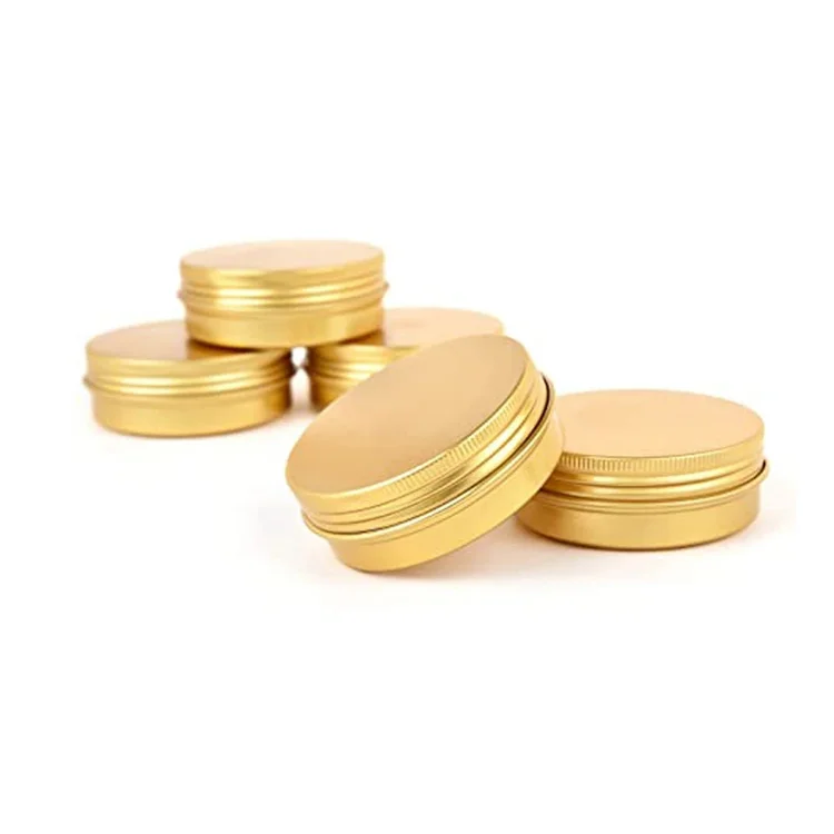 Metal Tin Can Container Round Aluminum Jar Can 10g 15g 20g 25g 30g 50g ...
