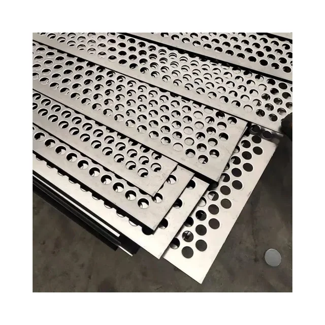 Famous Supplier SS304 Customized Economy Burr-free Perforated Plates for Conveyor Slat Chain Parts 5