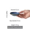 4 inches-flavor dish hidden dark blue