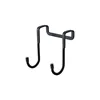 Stainless steel black s hook short