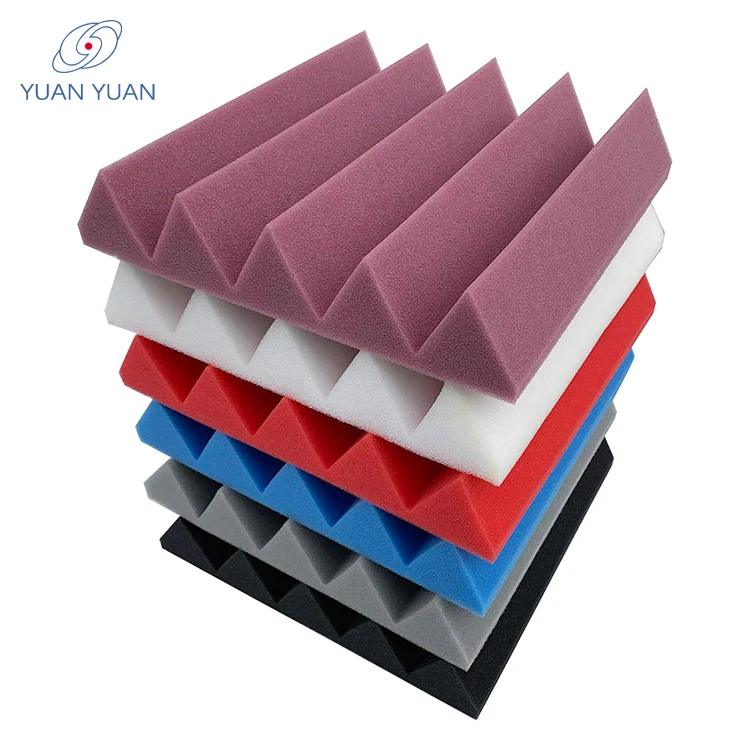 Wholesale Factory OEM Acoustic Panels Sound Shield Wedge Foam for Sound Insulation and Soundproofing