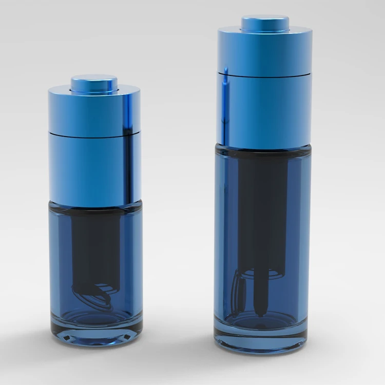 10ml 15ml Custom Design Powder Liquid Mixing Dropper Bottle For Cosmetic Packaging