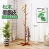 Bois de pin enduit motif croix couleur noyer
