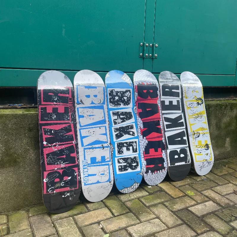 Baker Skateboars Deck Set Skateboarding More Size 7.75/8.0/8.25/8.5 Inch  Size Deck High Quality 100% Canada Maple Cold Press| Alibaba.com