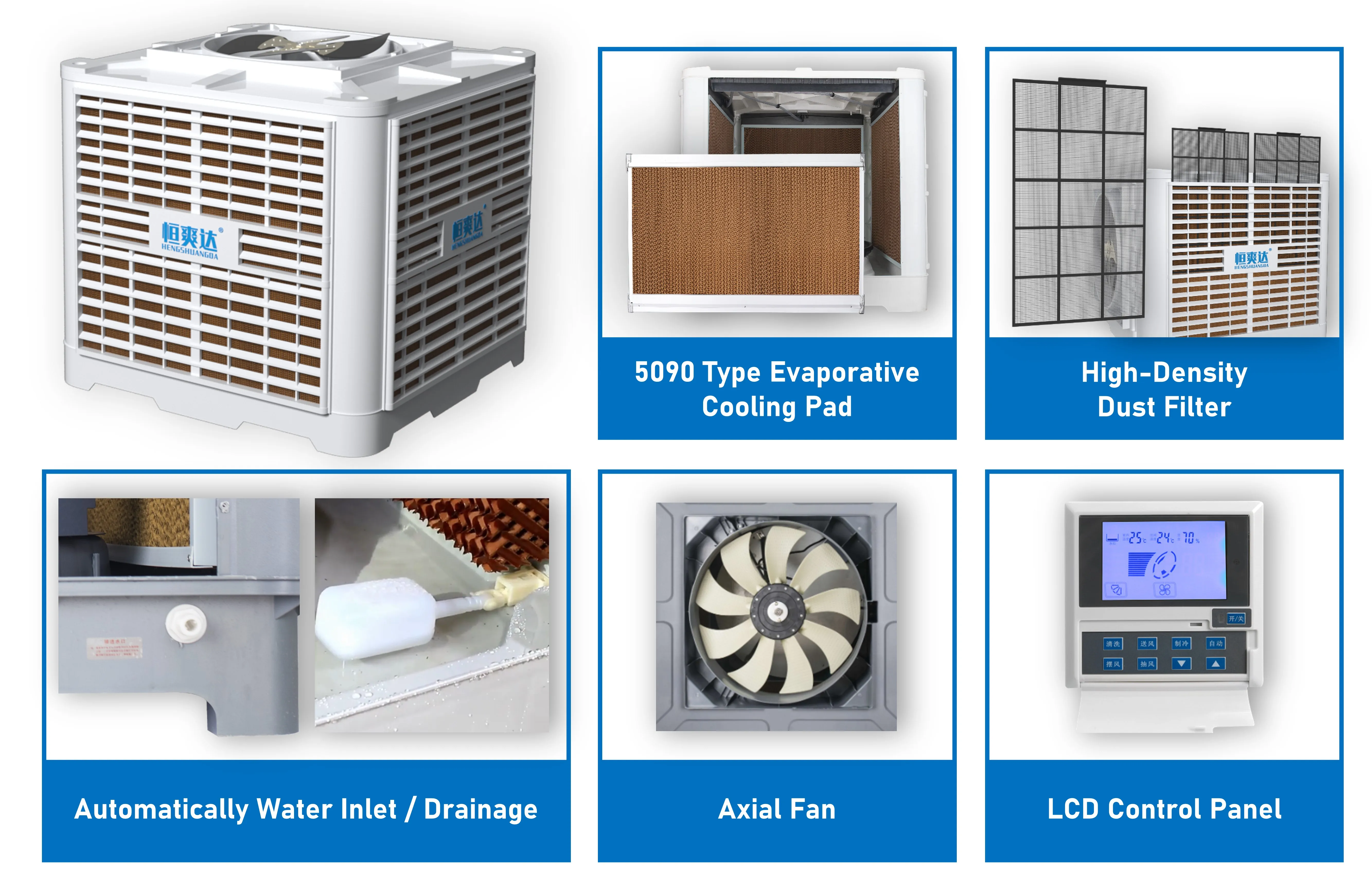 Design Parameter For Evaporative Cooling System New Air