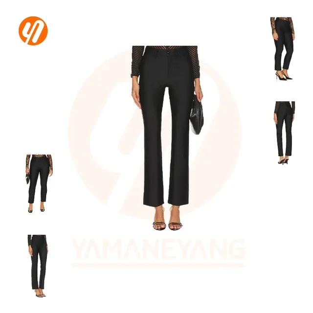 1908 2025 Colors Women's Every Day High Waist Boot Leg Flared Pants Stretchy Bell-Bottom Butt Lift Back Pockets Yoga Legging
