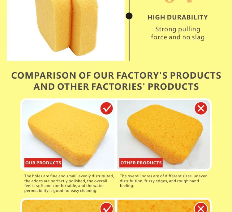 High Quality Nondross Cleaning Sponge Tile Ceramic Grouting Sponge