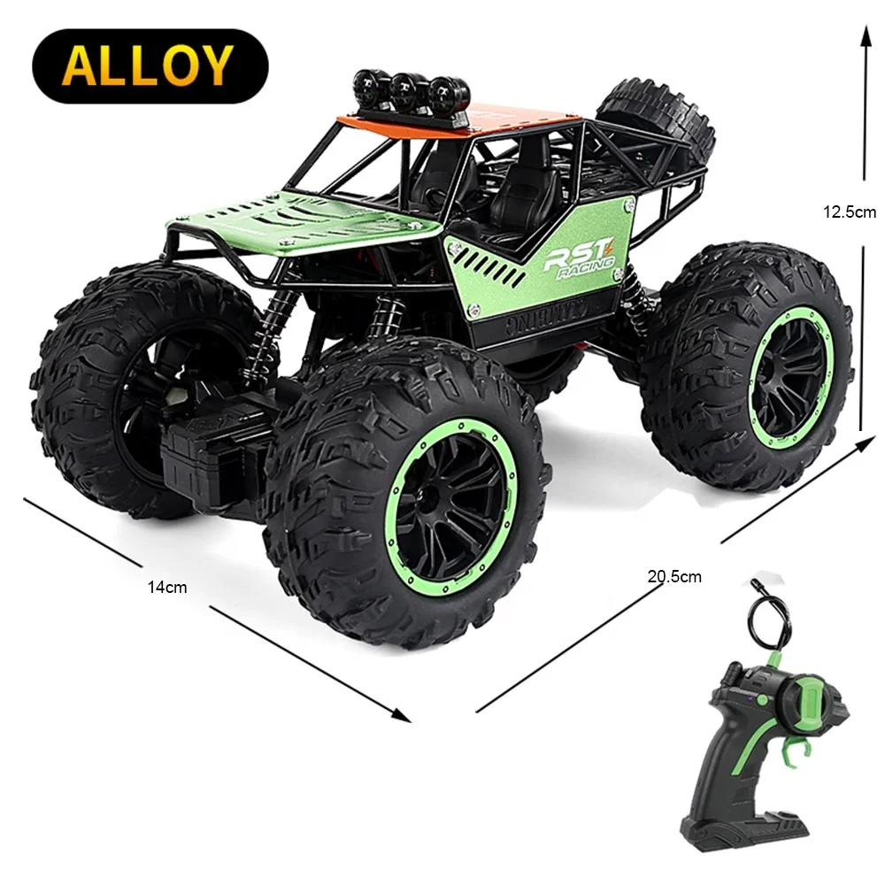 
 1:20 Масштаб 2,4G внедорожник литая модель гусеничная машина для скалолазания радиоуправляемые игрушки Высокая скорость rc монстр-ТраК  