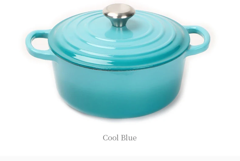 Sjp012 Factory Oem Odm Custom Casserole Oven Round Cast Iron French