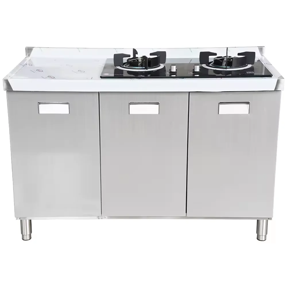 Commercial kitchen cabinet stainless steel storage cabinet stainless steel