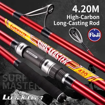 Lurekiller 4.2m Surf Fishing Rod - Lightweight & Versatile