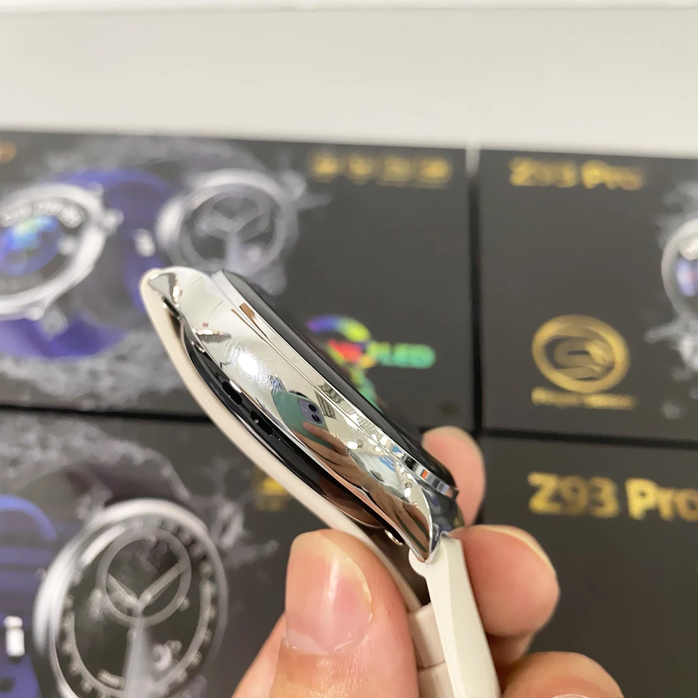 Z93 Pro AMOLED BT Call Reloj Inteligente Round Smart Watch Hombre Montres Intelligente Z93pro Waterproof Men Smartwatch 2024