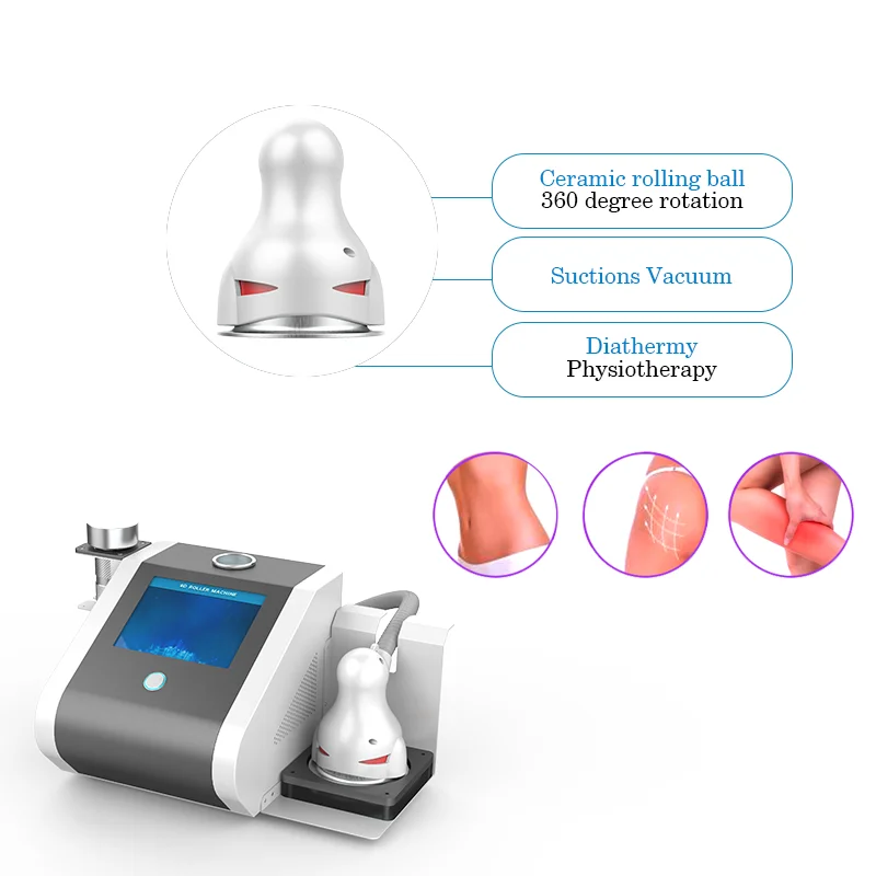 Popular 5D/8D inner ball roller slimming machine cellulite massage 360 rolling detox body slimming machine LF-174