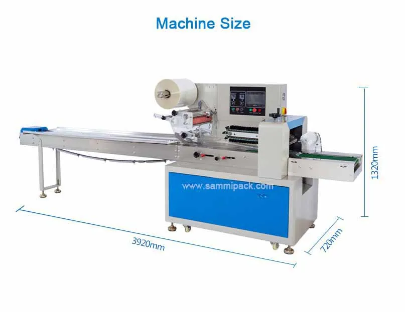 Αυτόματη οριζόντια συσκευασία ροής συσκευασίας συσκευασίας παγωτό Lolly Popsicle συσκευασία μηχανή 3