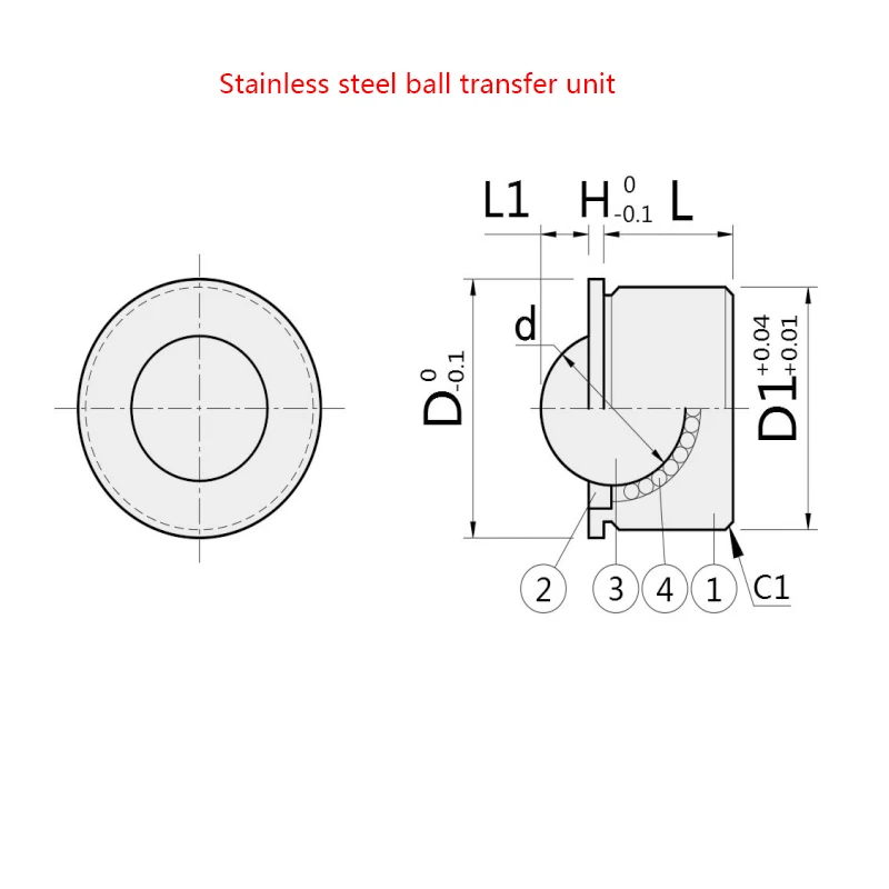 product processing custom rollers linear bushing ball transfers ball nose roller units-41