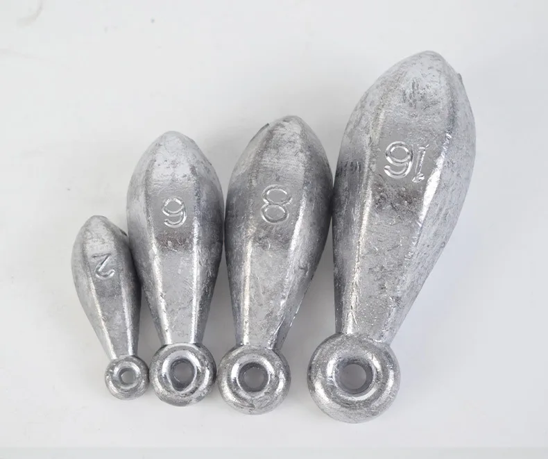 thumbnail interactive-video image 1 of 14 Oz Bank Lead Fishing Sinkers – B&W Tackle, Fresh Or Saltwater, Made In USA 1 of 3