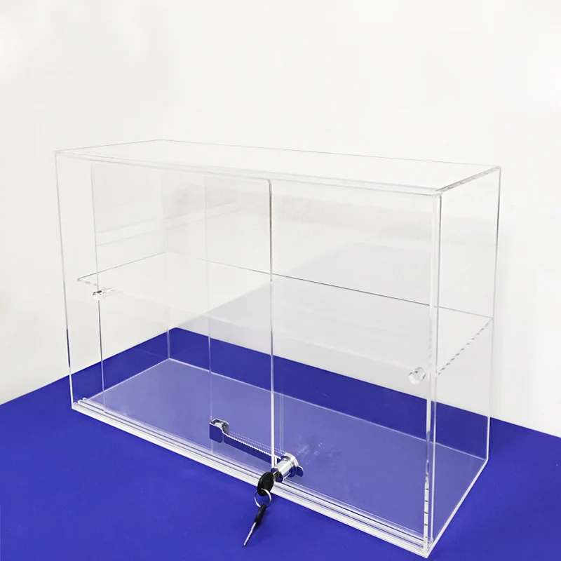 4 Tiers Clear Acrylic Drawer Storage Box/ Lucite Food Container