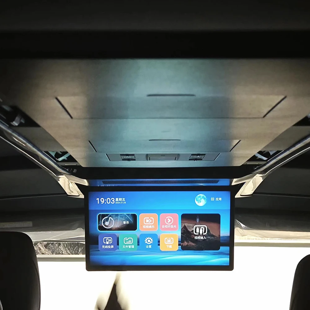New Alphard 40 Flip Down Roof Mount Car Monitor - 15.6