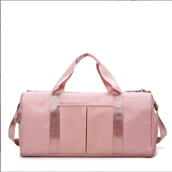Haoen Sports Gym Bag With Wet Pocket & Shoes Compartment Fashion Travel Duffel Bag Lightweight Sport Travel Bag For Men Women