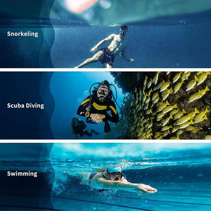 Adult Scuba Diving Masks Gear Freediving Spearfishing Snorkeling Cressi