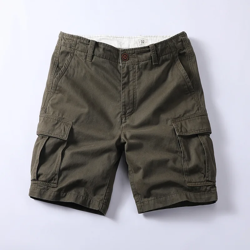 【BAON】[unisex] Platney Cotton Cargo Bermuda Pants BAON】[unisex] Platney Cotton Cargo Bermuda Pants