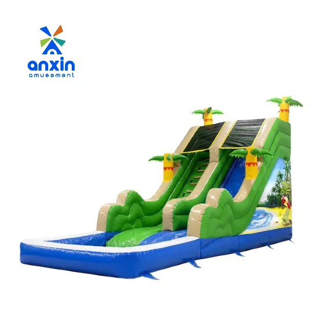 Water Ripple Inflatable Bouncing Bed with Slide Factory Direct Sale Hot Sale with Good Quality and Low Price Made in China