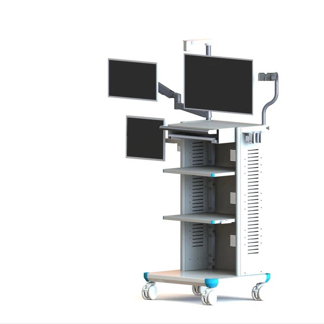 Endoscope Camera Holder 4k Flexible Endoscope Cart Video Endoscope Trolley