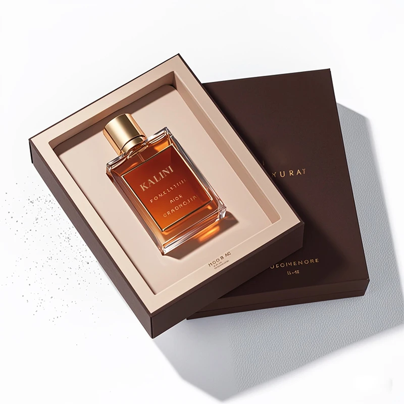 Customized Labels 50ml Luxury Packaging Boxes Empty Puff Perfume Bottle with Box