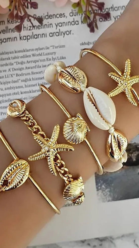 Buy Vaidaan Matanga Seashell Hathphool Online  Aza Fashions