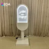 White booth