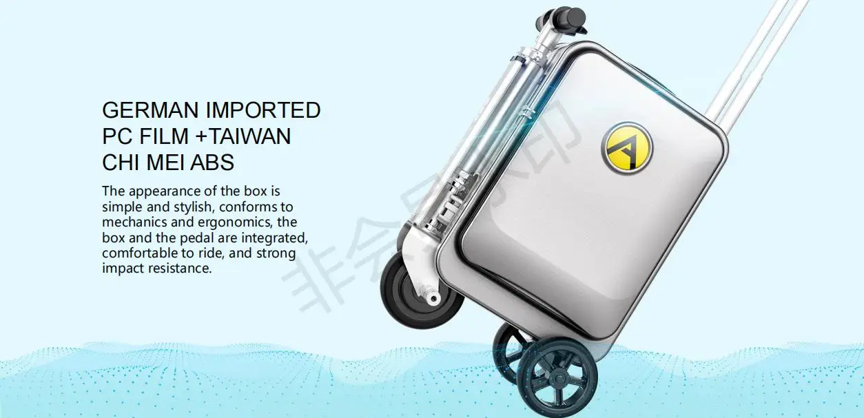 SE3S electric luggage travel riding suitcase the ultra-light mobility scooter for the elder 20L Max Load 110Kg 37V USB charging