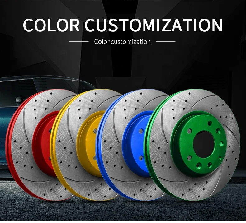 Noiseless Good Brake Modified Floating Auto Part Brake  Discs Automotive BRAKE ROTOR for Skoda Superb Combi Superb Scout Yeti