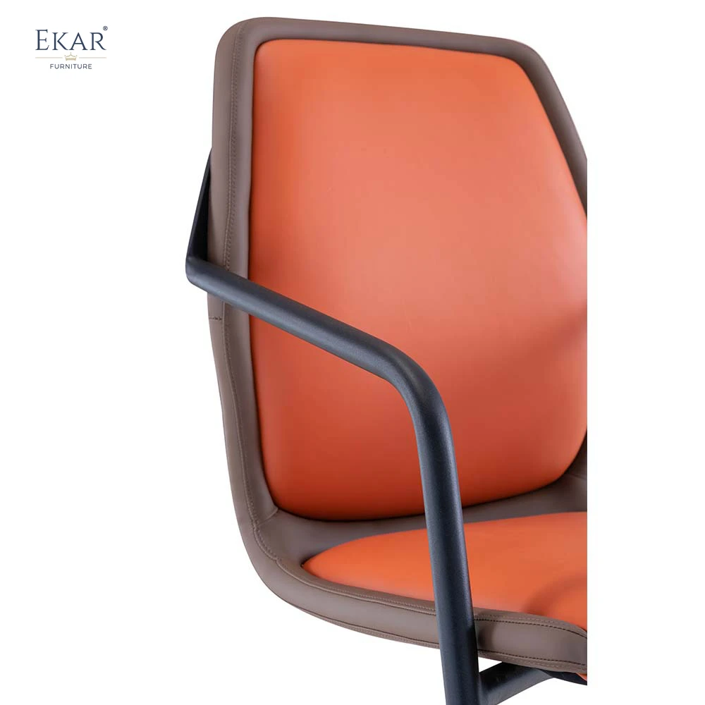 Italian Imported Leather Office Chair with Resilient Foam Cushioning - Ultimate Comfort and Elegance supplier