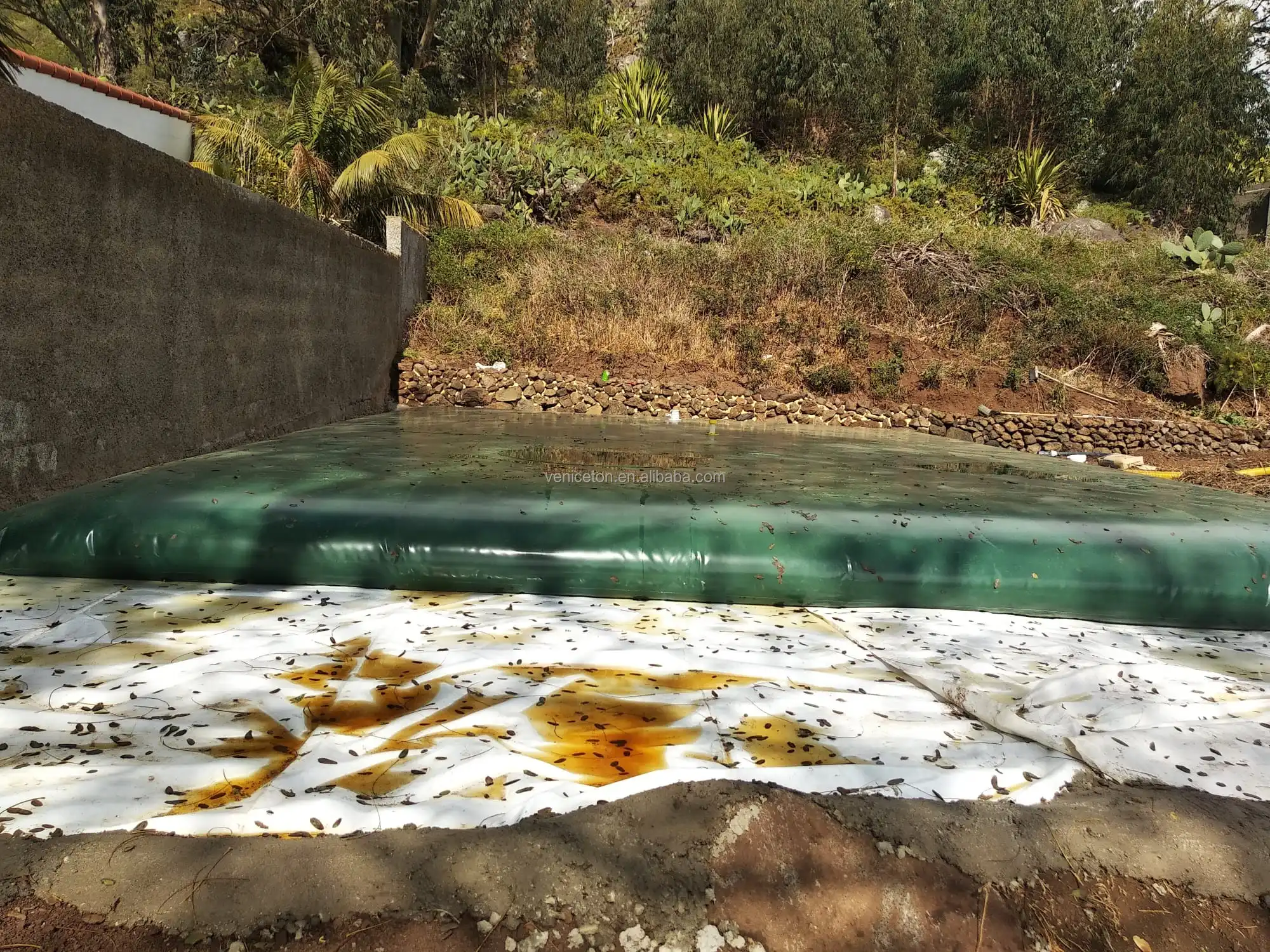 Collapsible water tank 100L -50,000L PVC tarpaulin Inflatable watertank bladder 15