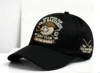 Embroidered golf black