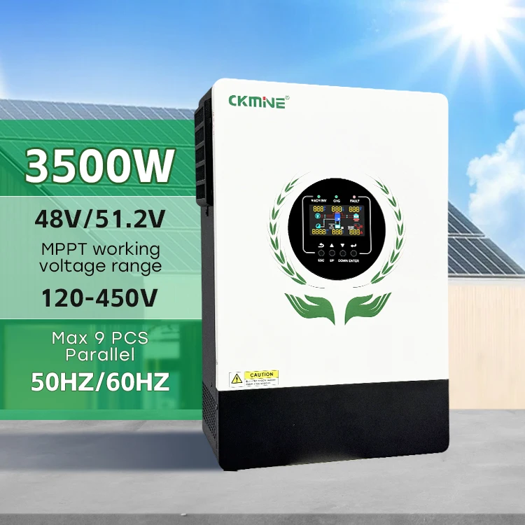 Output Power Factor 1.0 Off Grid Solar Inverter 3.5kW 3.5kVA 48V 51.2V220V Gumagana Kasama o Hindi Kasama ng Baterya