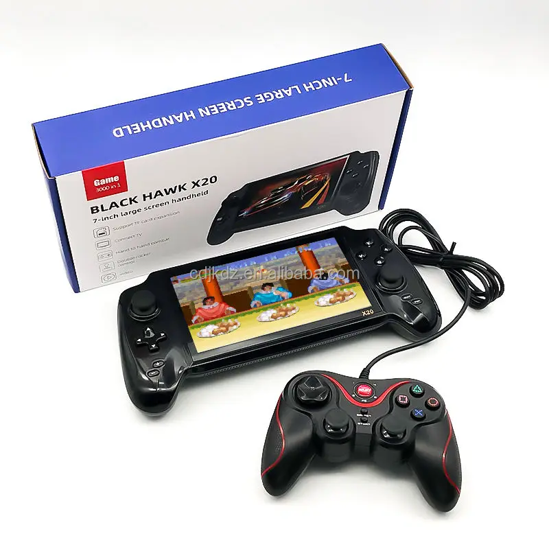 X20 Handheld Game Console 7 Inch 16gb 5400mah Retro Game Console Double