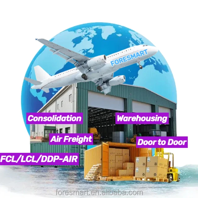 Fcl Container Warehouse Consolidation Service Shipping Agent Sea Freight Forwarder From China to Usa Canada Australia Uk Europe