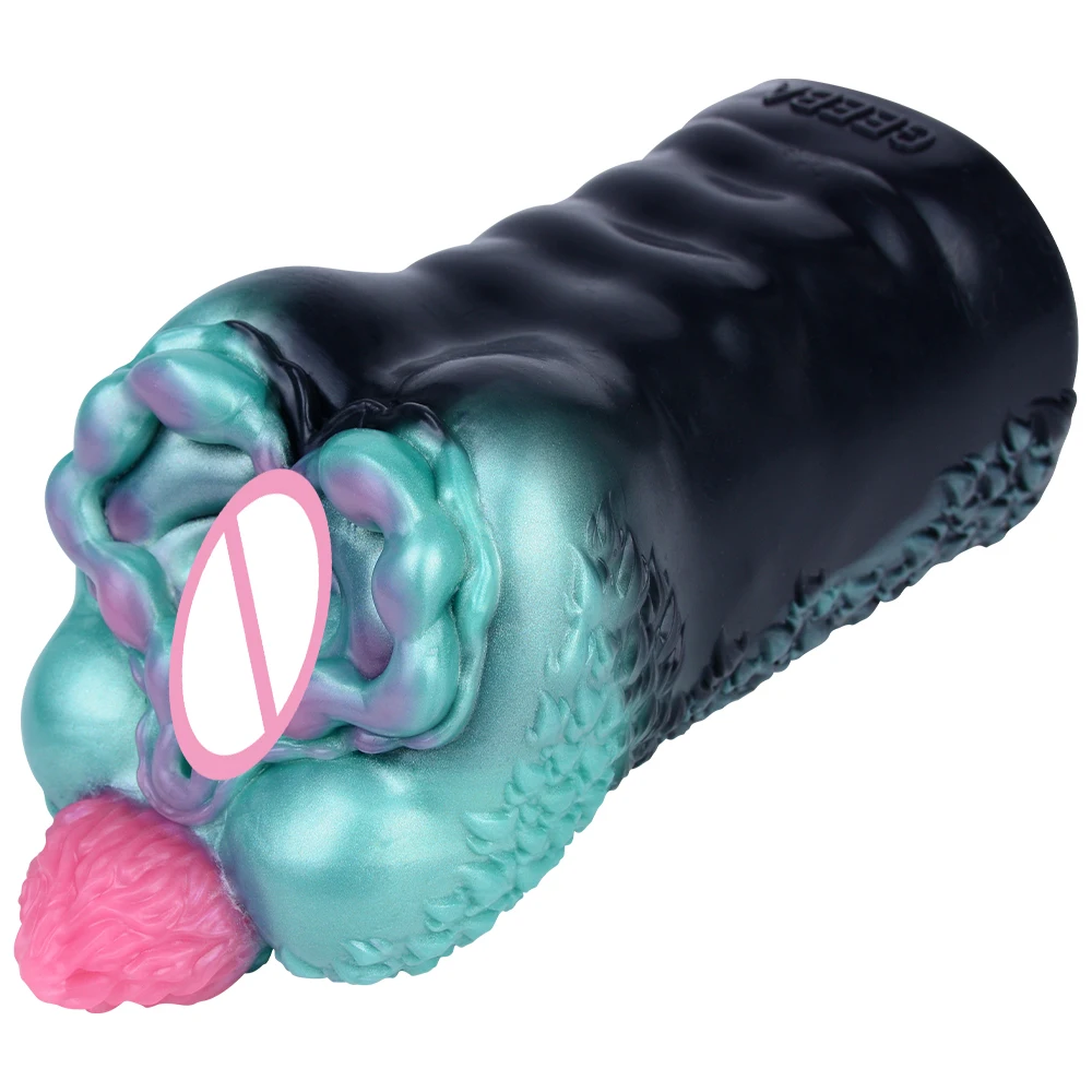 GEEBA Black Mamba Color Male Masturbator Fantasy Penis Stroker Cup Realistic Vaginal Pocket Pussyc GEEBA Black Mamba Color Male Masturbator Fantasy Penis Stroker Cup Realistic Vaginal Pocket Pussyc