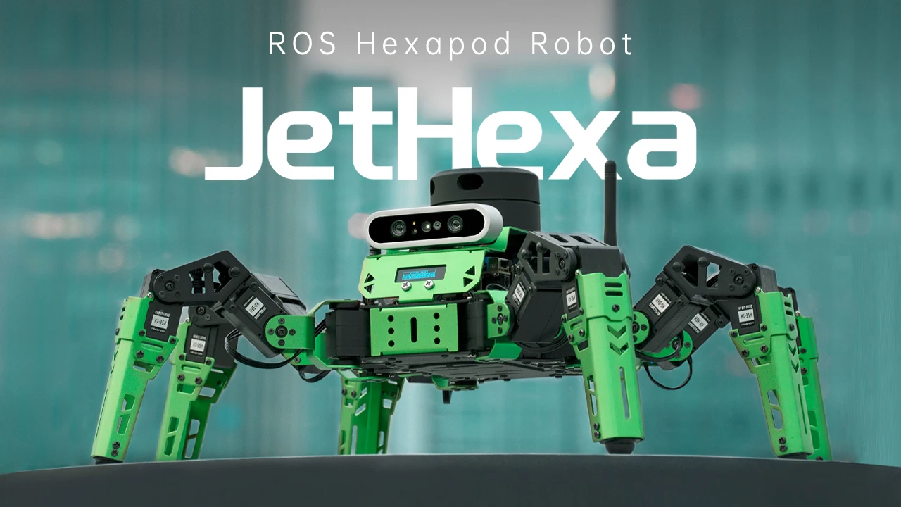 Hiwonder Jethexa Steam Ros Hexapod Robot Kit Powered By Jetson Nano ...