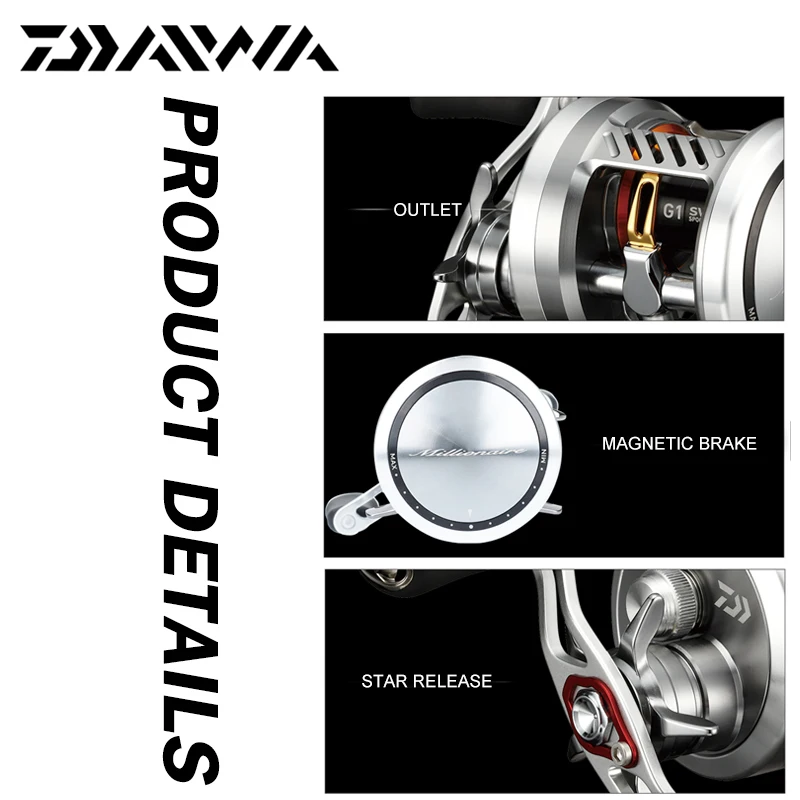 DAIWA 2019 Millionaire CT SV 70H/70HL/70SH Saltwater Baitcasting